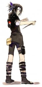 Sasuke black tights